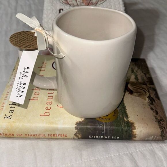 RAE DUNN. Artisan Collection by Magenta PUMPKIN SPICE LATTE White Black MUG - Picture 2 of 7